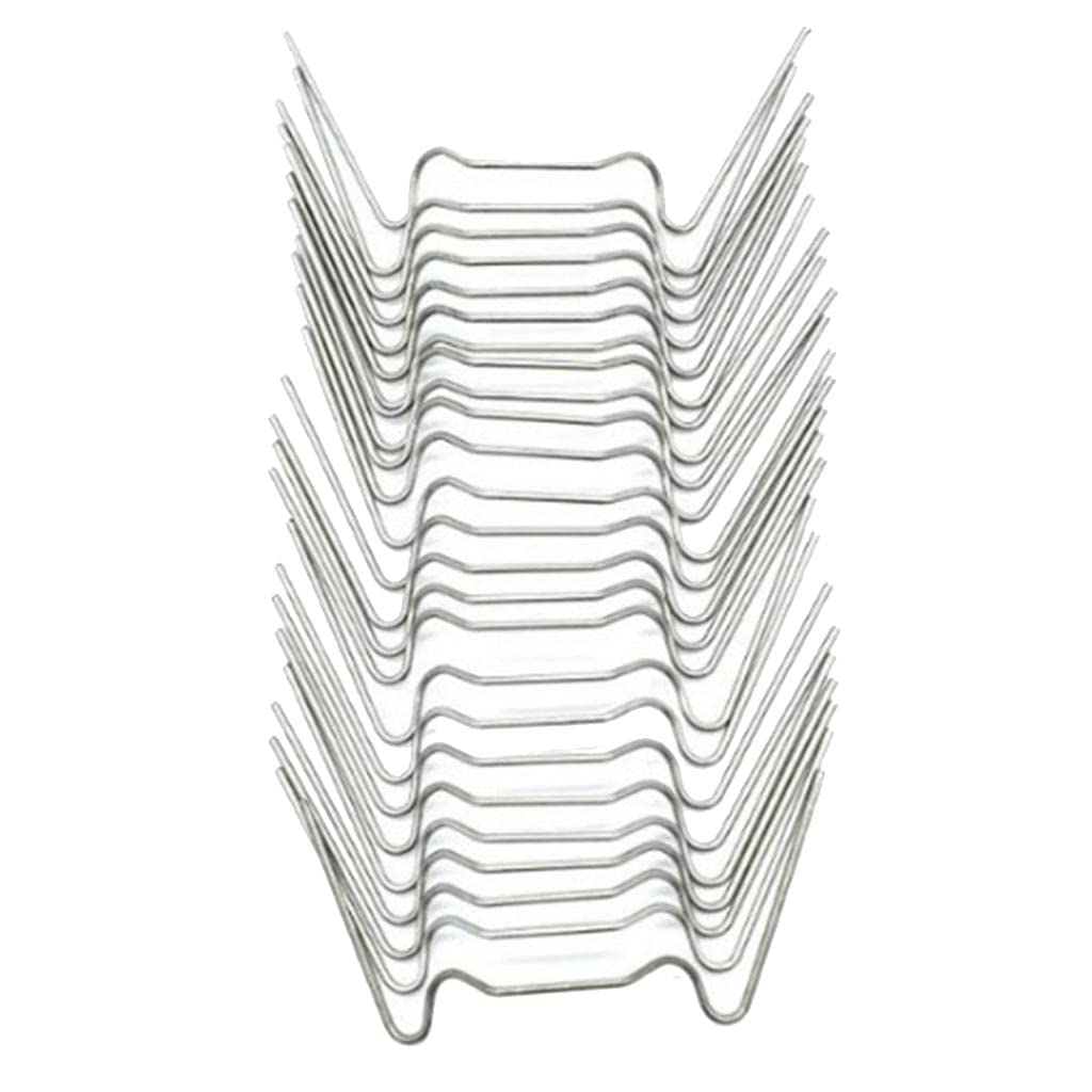 CALANDIS™ 100 Pcs Glazing Clips Stainless Steel W Type 1.2mm Thick | Greenhouses & Cold Frames | Garden Structures & Shade | Yard, Garden & Outdoor Living-picture-23