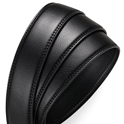 Business automatic buckle, men's genuine leather belt, cowhide, alloy button head2