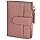 RRANCharltu Portefeuille Femme Cuir, Porte Monnaie Femme Petit Portefeuilles et Porte-Cartes avec Fermeture éclair Poche à Monnaie, Rose foncé