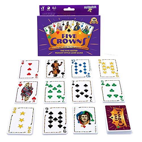 SET Enterprises Five Crowns Card Game Purple SET Enterprises Five Crowns Card Game Purple