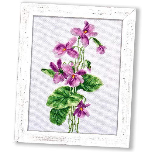 Povitrulya Violets Embroidery Kit