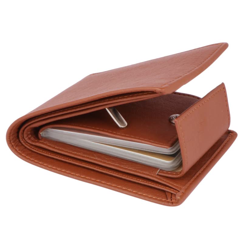 jnd Men's Faux Leather Wallet | RFID Protected | Extra Card Holding Album Which Has 8 Card Slots | 1 Zip Pocket | Wallet for Men-picture-20