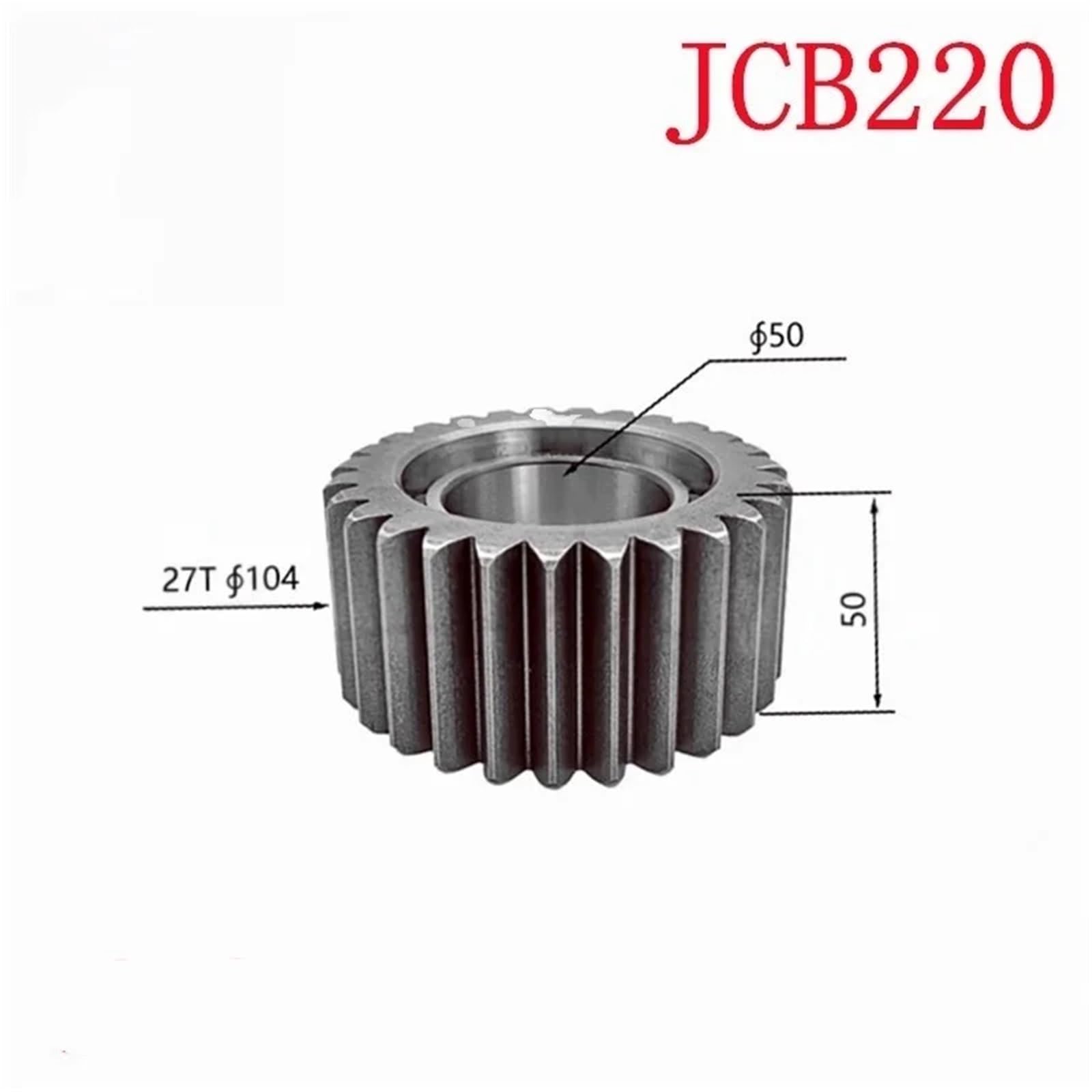 220 Reductora de Engranajes for Excavadora, motorreductor planetario de Dientes solares, Eje de una, Dos o Tres velocidades for maquinaria Pesada(Black)