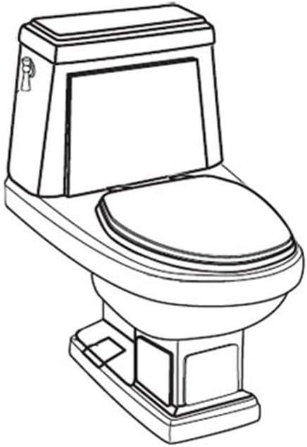 Faittd Heritage, Antiquity Style American Standard White Replacement Seat 5357.016.020 Y