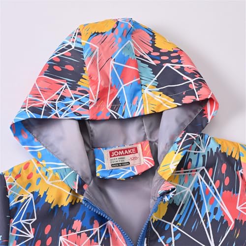 Children's Windbreaker Spring Autumn Winter Casual Windproof Rainproof Jean Jackets for Girls for 7 To 8 Years Olds3