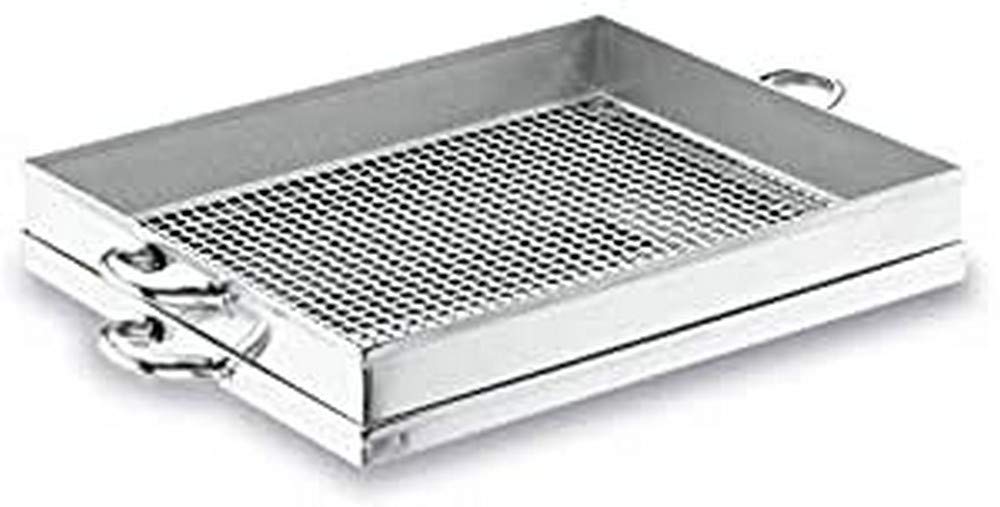 Lacor 50541 - Scarico con vassoio 40 cm. Qualità professionale | Utensile professionale duraturo; progettato per prestazioni ottimali e una pulizia rapida in lavastoviglie