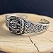 925 Sterling Silver Double Zulfiqar Sword Cuff Bracelet, Mens Handmade Hz. Ali Sword Bangle, Warrior Bracelet, 925k Silver Bracelet