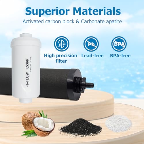 Image of Gravity Water Filter Replacement for Berkey BB9-2 & PF-2 Fluoride Filters