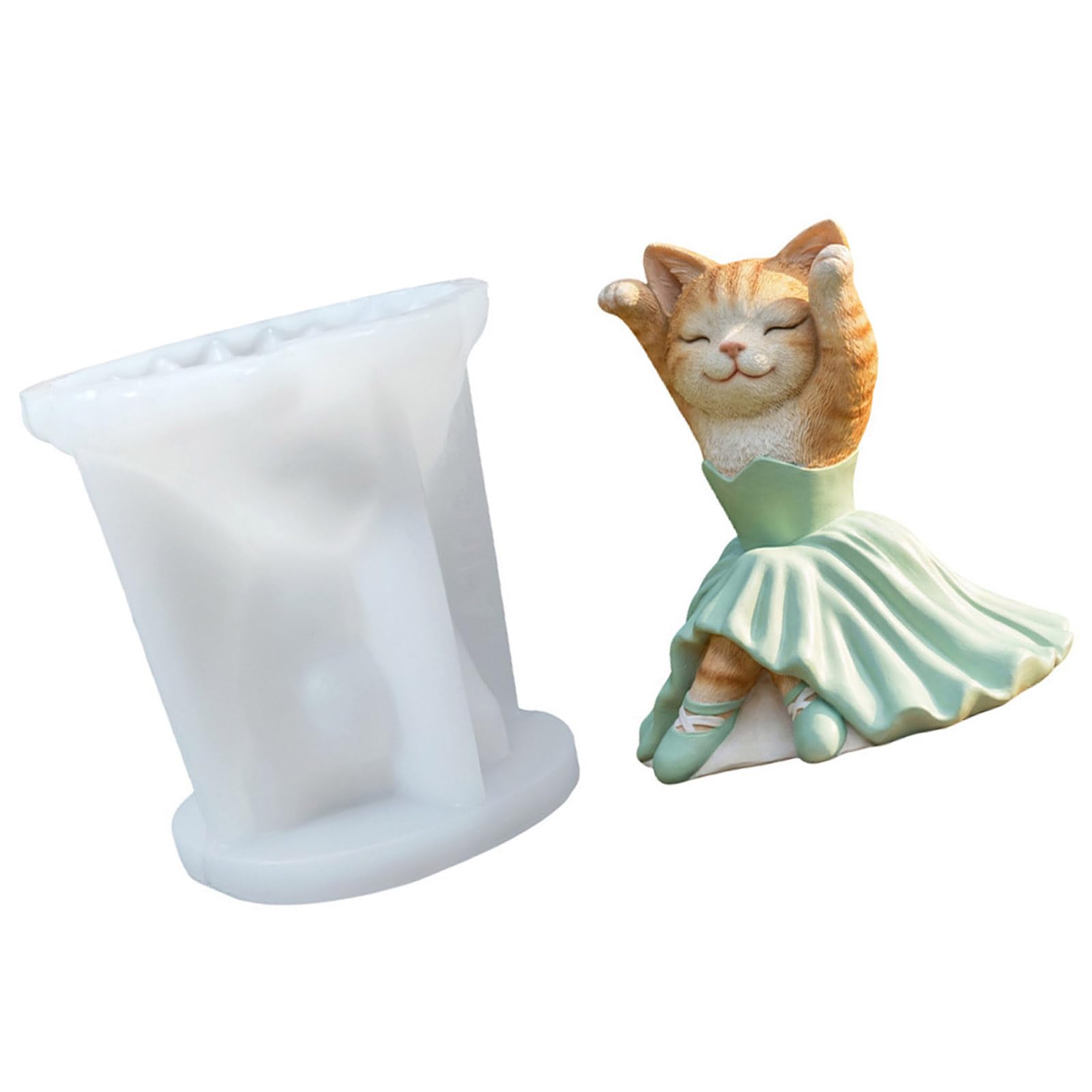 Hrtyvhin Resin for Soap Chocolate Craft Featuring Bear and Rabbits Designs Animal