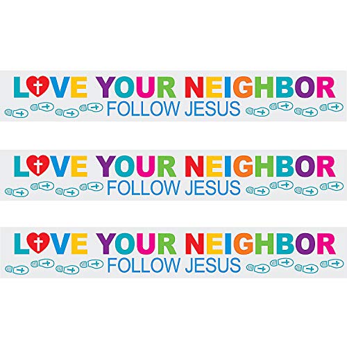 Fun Express Religious Caution Tape - Unique Party Decor for Faith-Based Events & Celebrations - Eye-Catching Yellow & Black Design for Fun Atmosphere - Perfect for Church Gatherings - 1 Piece