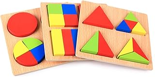 Toyvian Brinquedos De Madeira Para Bebês Brinquedo Infantil Quebra-Cabeças De Madeira Brinquedo De Madeira Para Bebês Brinquedo De Madeira Criativo Brinquedo Educacional De Madeira Blocos