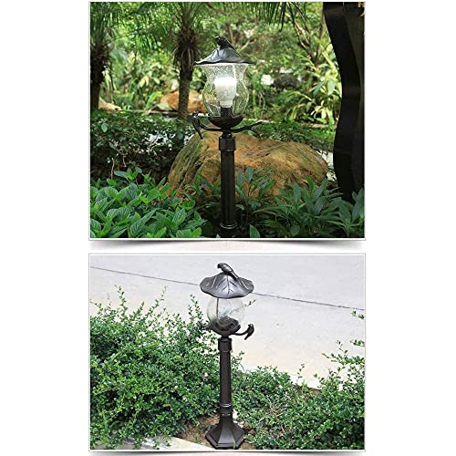 Farol exterior E27 resistente al óxido e impermeable para iluminación de césped 5