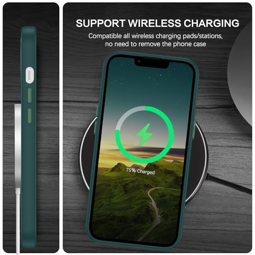 Coque iPhone 14 Plus Magsafe translucide antichoc BENTOBEN fine