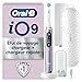 Oral-B iO 9 Brosse À Dents Électrique Pour Adultes, Rose Quartz, Édition Spéciale, 7 Modes De Brossage Avec Blancheur Et Soin Des Gencives, 1 Brossette De Recharge, 1 Chargeur, 1 Étui De Voyage