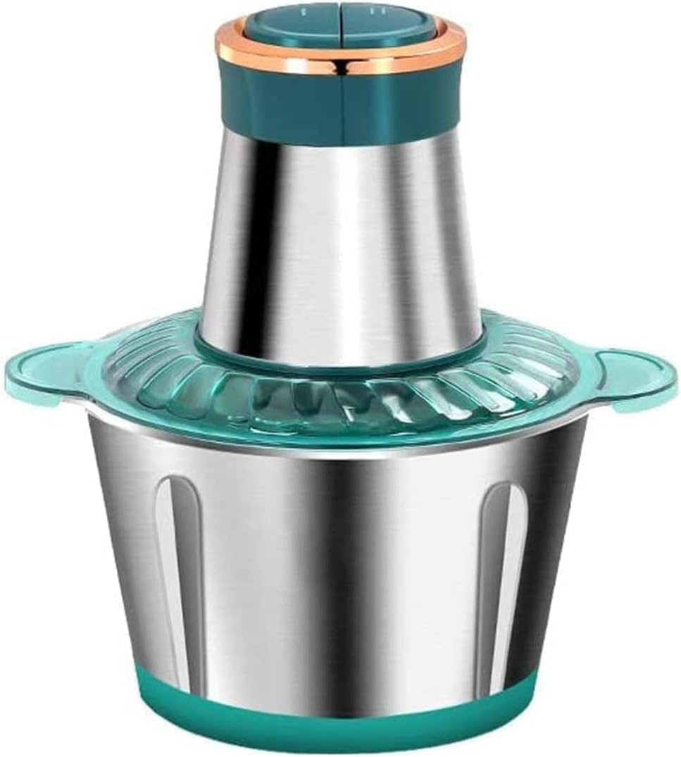 Electric Food Chopper 3L Stainless Steel Meat Grinder, 4 Blade Food Processor for Vegetables Nuts Onion Baby Food, Heavy Duty Multipurpose Kitchen Chopper Machine-picture-32