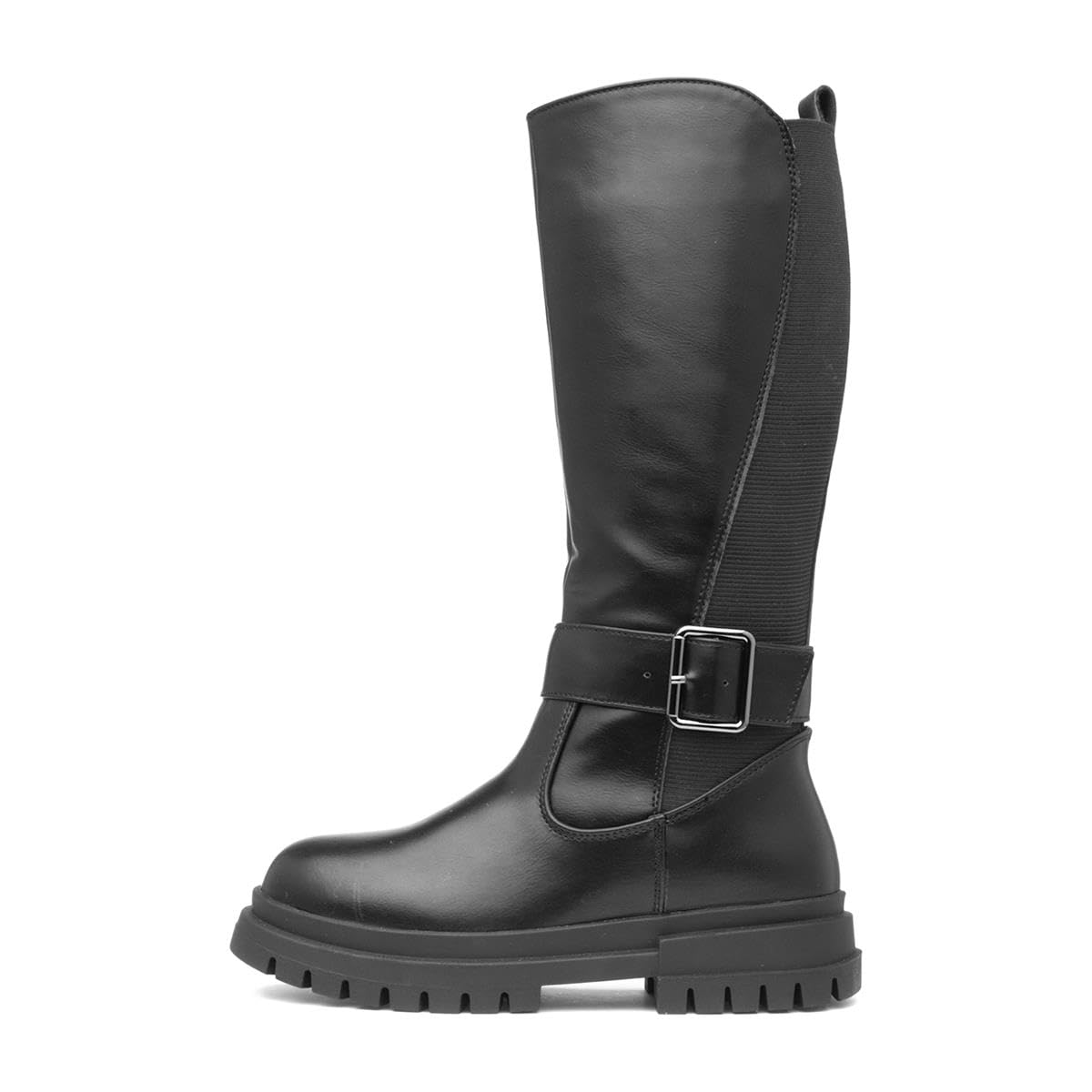 Girls Black Long Leg Boot