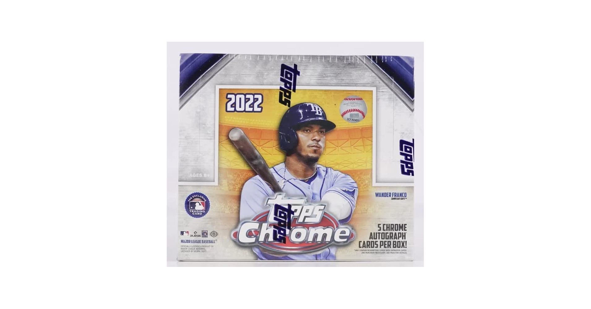 Amazon.com: 2022 Topps Chrome Baseball Hobby Jumbo Box 12 Packs