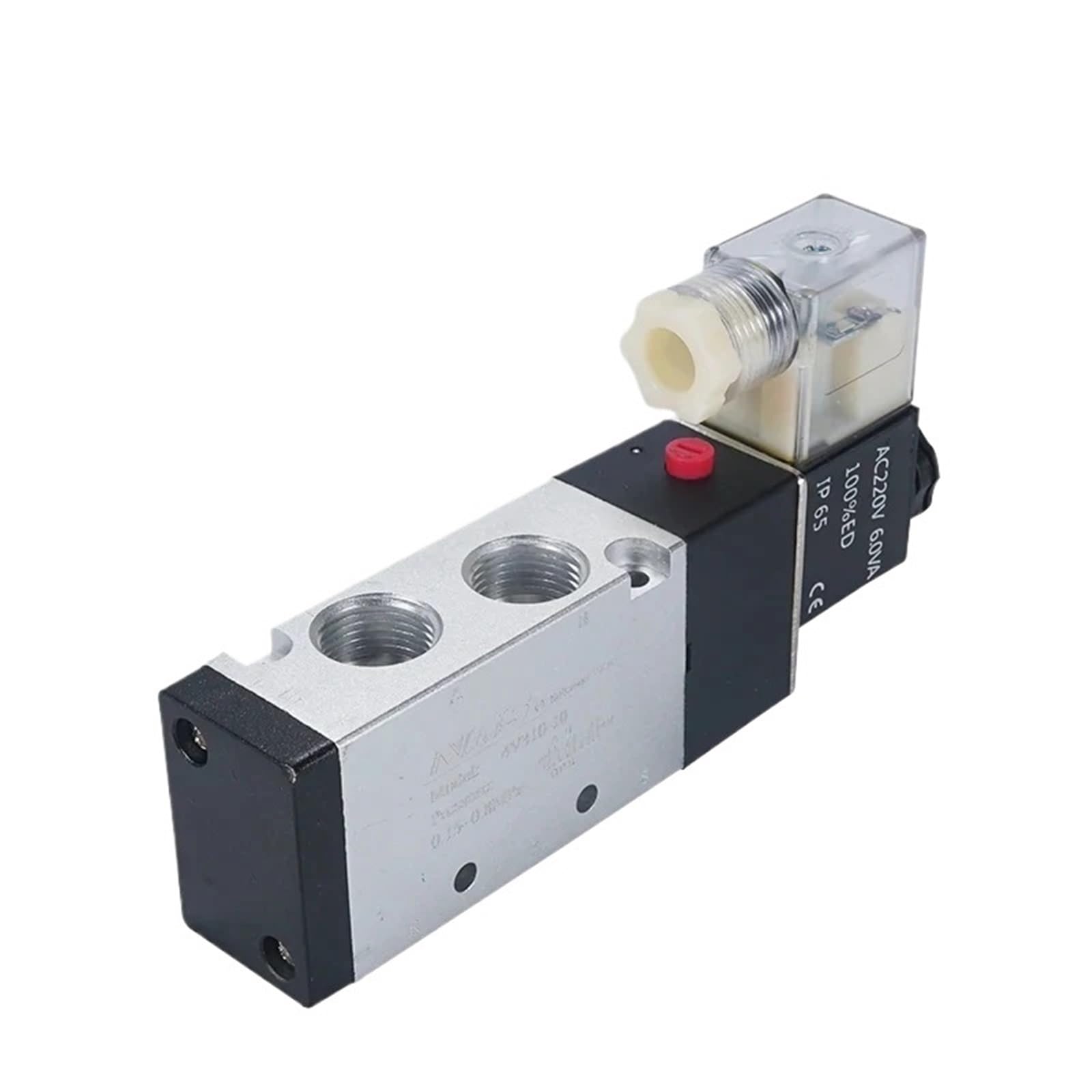 Yjcebgped 4V310-10 1Pc 4V310-08 Pneumatic Electric Solenoid Valve Control Air Gas Magnetic Valve 12V 24V 220V Coil Volt 4Mm-12Mm(,Dc24)