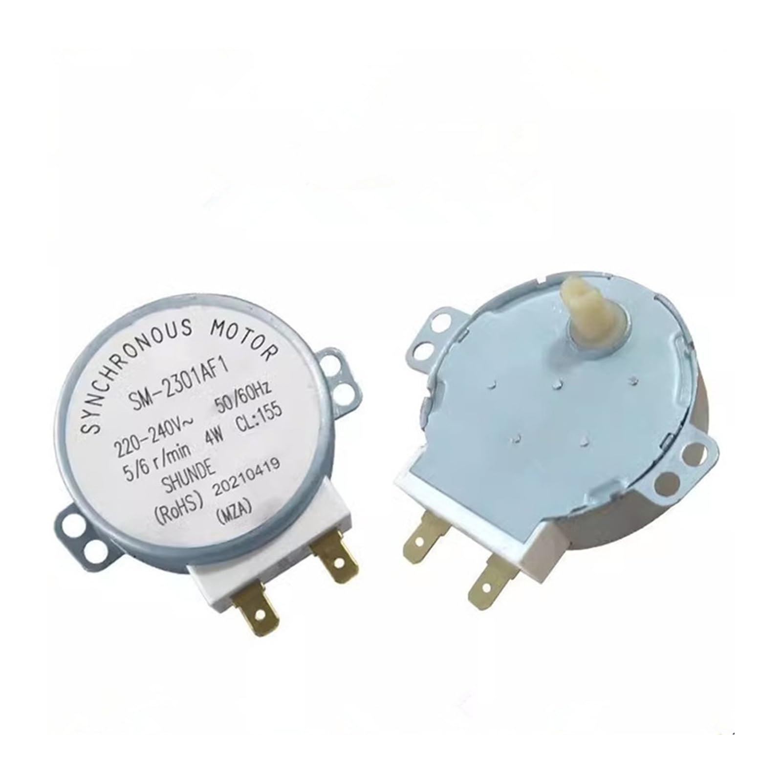 Moteur Synchrone Micro-ondes SM-2301AF1 Pièce Rechange Plateau Tournant 220V 4W Universel 2Pcs