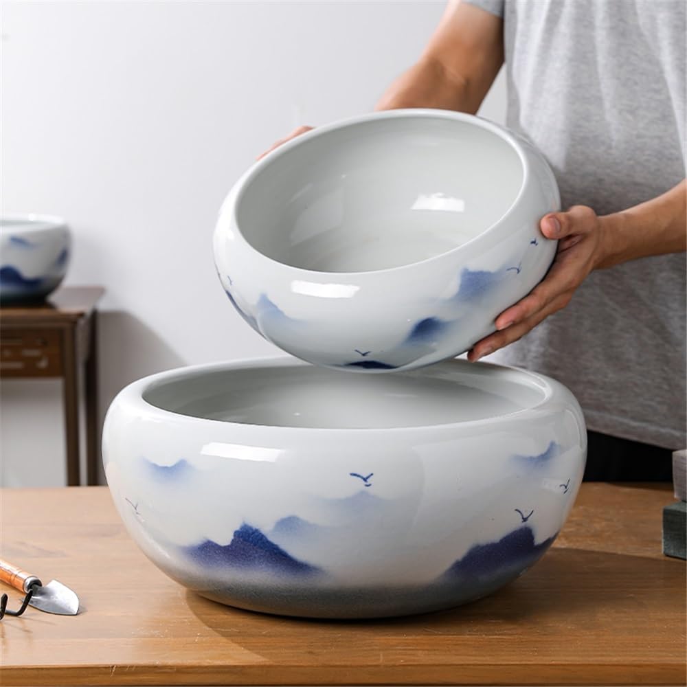 Doniczka Doniczki ceramiczne do wnętrz z otworami drenażowymi na sukulenty Mała doniczka storczyki ogrodu