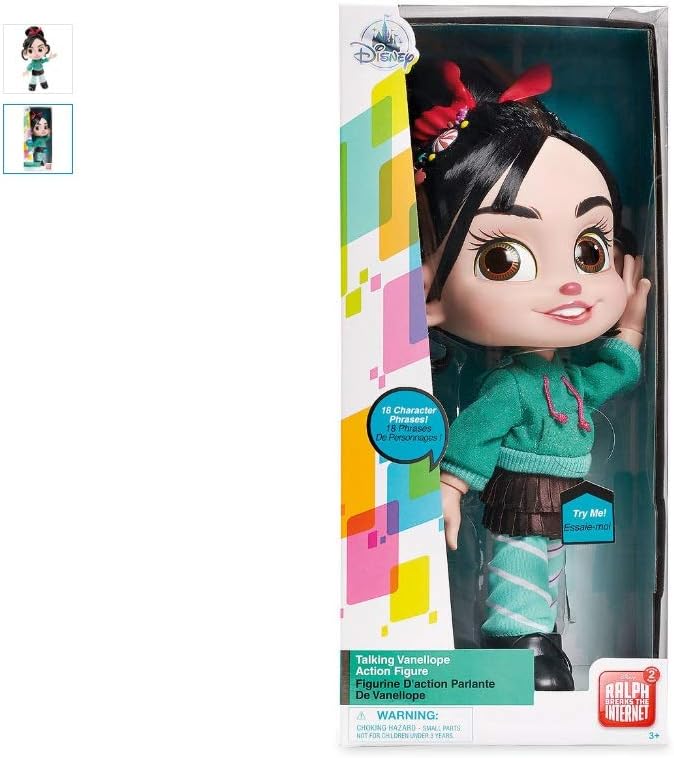 Vanellope Talking Action Figure Doll from Ralph Breaks The Internet