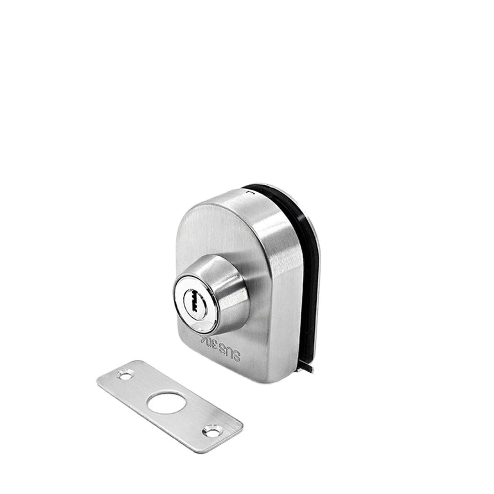 Cerradura para Puerta de Cristal Pestillo de puerta corrediza vidrio
