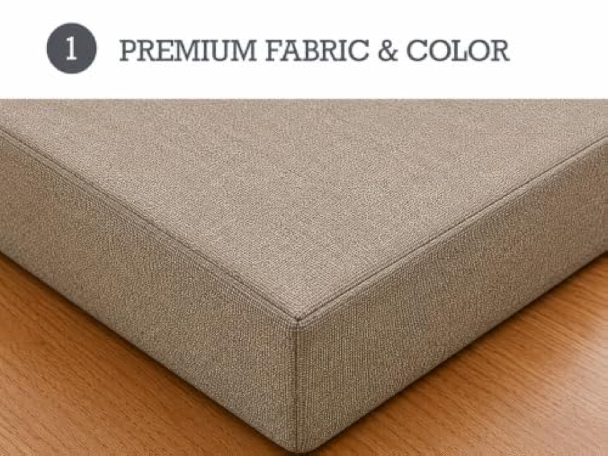 High Density Sponge Chair Pad, Comfortable & Washable