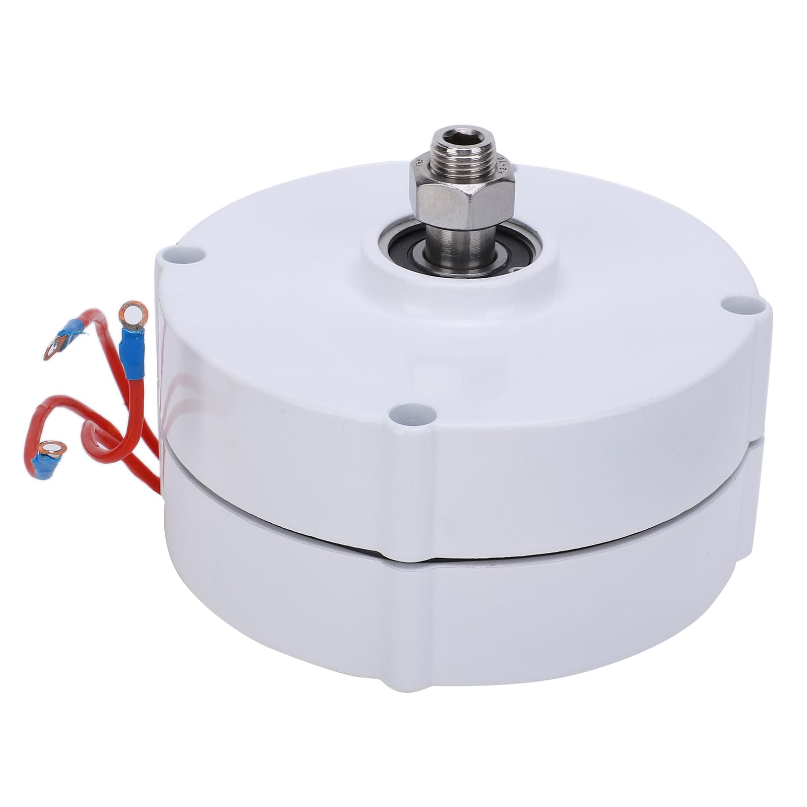 AMONIDA Generatore a Magneti Permanenti Trifase Alternatore Elettrico Compatto a Bassa velocità da 200 W per Uso Industriale Realizzato con Filo di Rame Altezza 3,1" (senza raddrizzatore 48V)