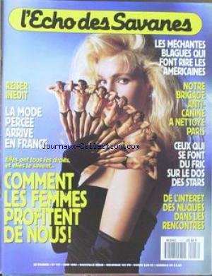 ECHO DES SAVANES (L') [No 117] du 01/06/1993 - REISER - LA MODE PERCEE - LES BLAGUES ET LES AMERICAINS - BRIGADE ANTI-CANINE.