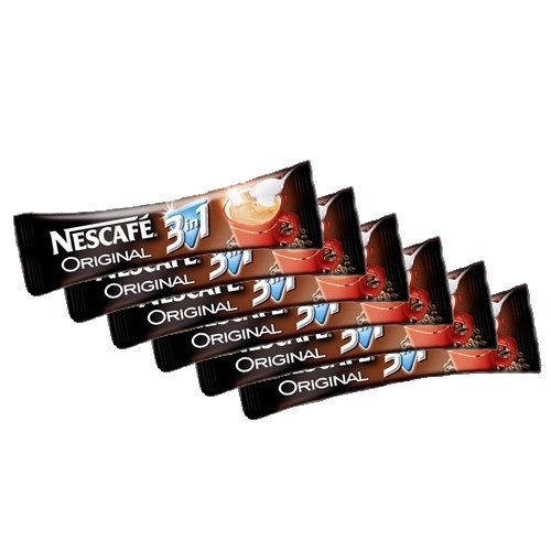 Nescafe oryginalne pałeczki do kawy rozpuszczalnej 3 w 1, opakowanie 120 sztuk