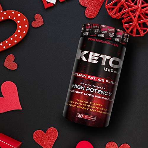 Keto Diet Pills - Weight Loss, Fat Burner Supplement - 1200mg Beta-Hydroxybutyrate, Exogenous Ketones - Formulated to Enter Ketosis, Burn Fat, Enhance Mental Focus & Clarity (90 Capsules) - Thumbnail 7