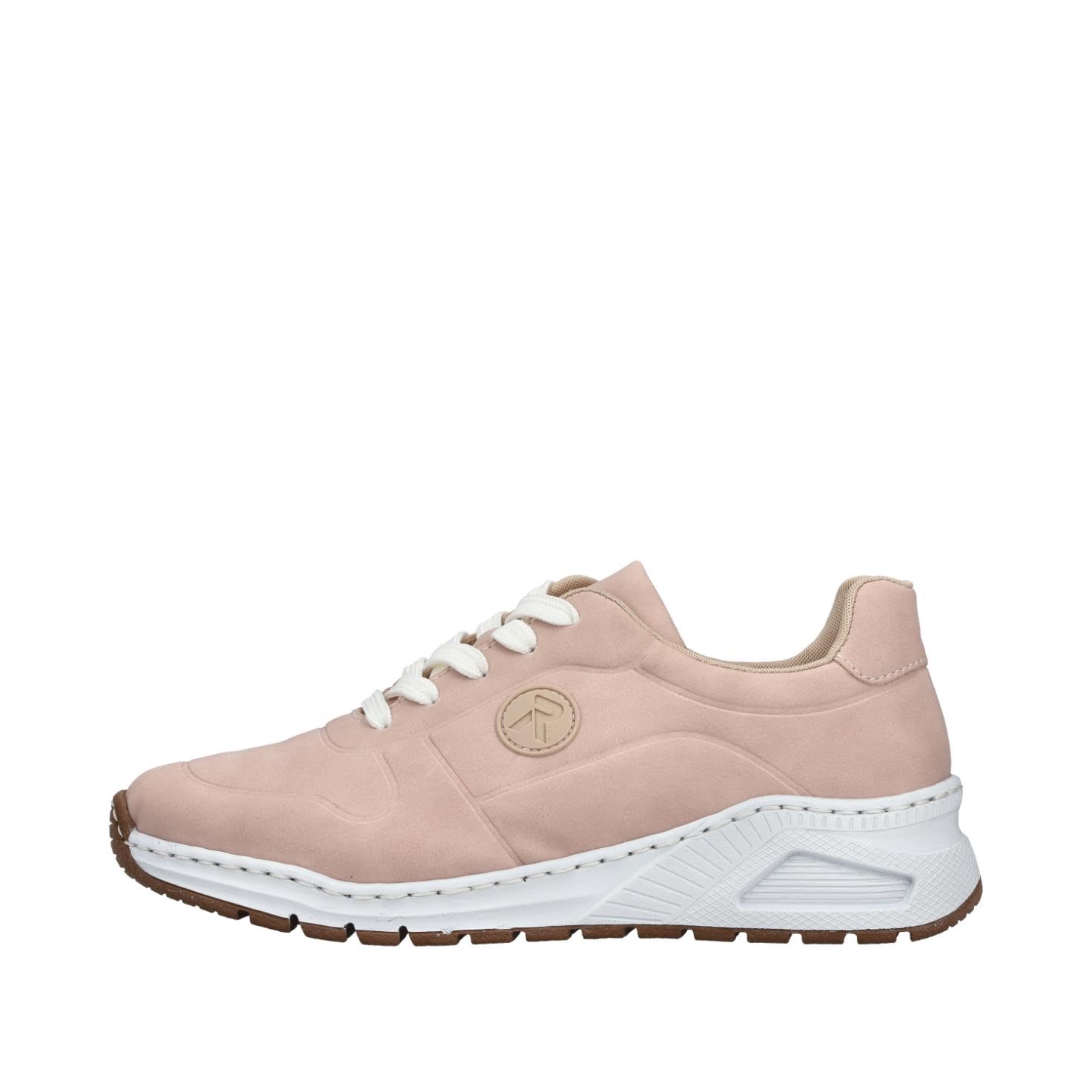 Rieker Mujer Zapatillas M4903, señora Zapatillas Bajas,Plantilla Desmontable