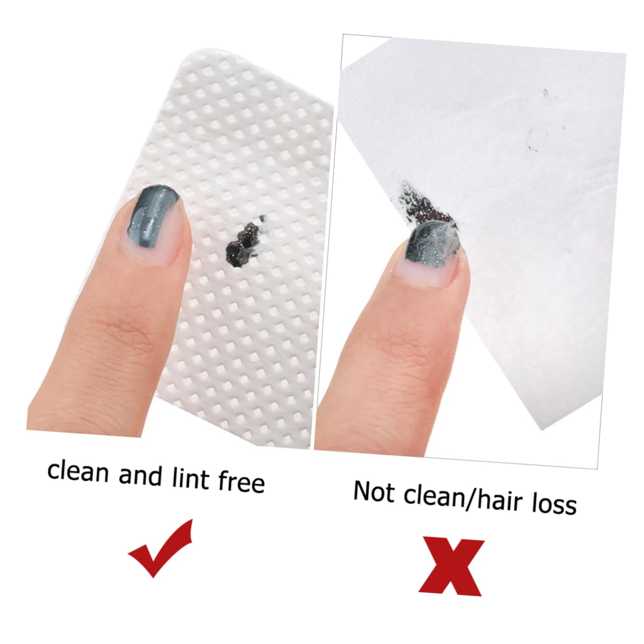 HAPINARY 540pcs Gentle Makeup Remover Pads Cotton Rounds for Face Nail Polish Nail Art Easy to Use