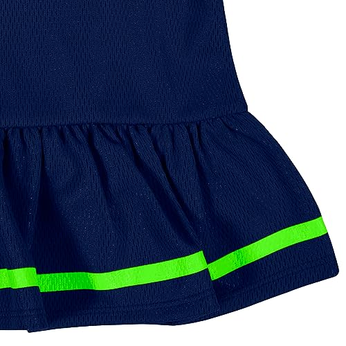Image of Gerber NFL Baby Girls Jersey Dress and Diaper Cover