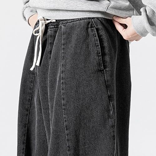 Mens Baggy Jeans Y2k Hip Hop Wide Leg Jean Stylish Casual Loose Fit Denim Pants Streetwear Skateboard Trousers3