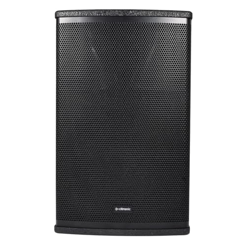 Citronic CUBA-10A | Cuba Active Full Range Active Speaker Cabinets With Bluetooth and DSP | Output Power: Max 540W, Black, 10 270Wrms