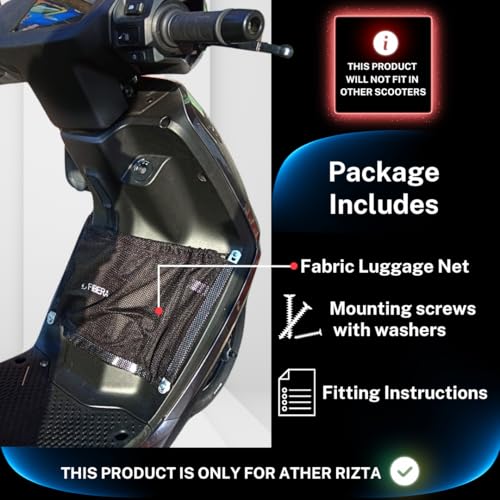 Image of FIBERA Smart Front Basket ONLY Compatible with Ather Rizta