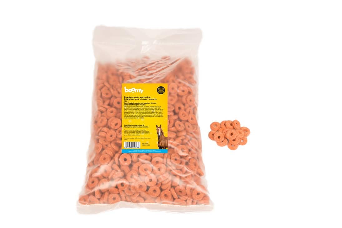 Drzewo - Przysmaki dla koni - Przysmaki dla koni bez cukru - pierścień marchewkowy - 5 kg