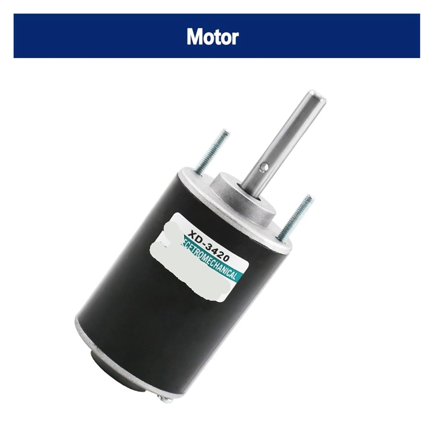 DC 12V 24V 30W 3500rpm/7000rpm Permanent Magnet Motor 3420 DC Motor Speed Adjustable Can CW CCW