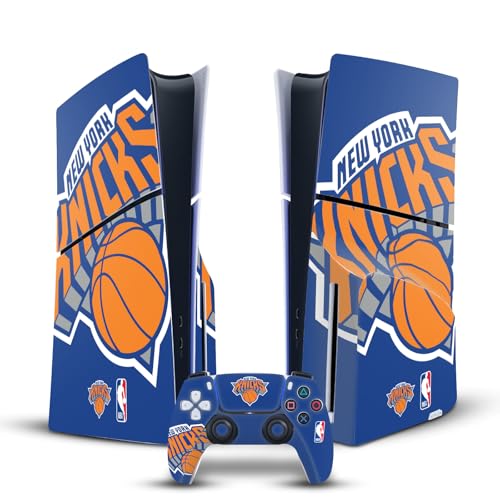 Logo surdimensionné New York Knicks sur cette skin PS5 Slim exclusive
