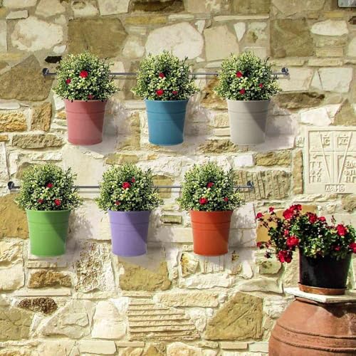 Mini seaux métal jardinière pour fleurs : la solution pour vos décors de table - 3