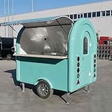 Gewerblicher Imbisswagen, Hot-Dog-Wagen, Eiswagen, Imbisswagenanhänger, Mobile Imbisswagen, Hot-Dog-Wagen mit Rädern, Catering-Anbieter