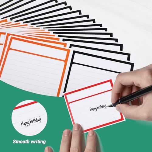 120 Stück Umzugsetiketten 9,5 x 10,5 cm-selbstklebende Beschriftungsetiketten-ideal für Büro, Küche und...