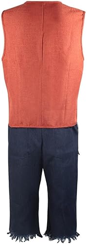 Miniatura 3 de 2023 Movie Costumes Halloween Luffy Cosplay Costume Monkey D Luffy Classic Costume with Straw Hat