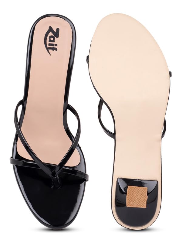 Image of ZAIF women fancy Pencil heel footwear sandal (HS93)