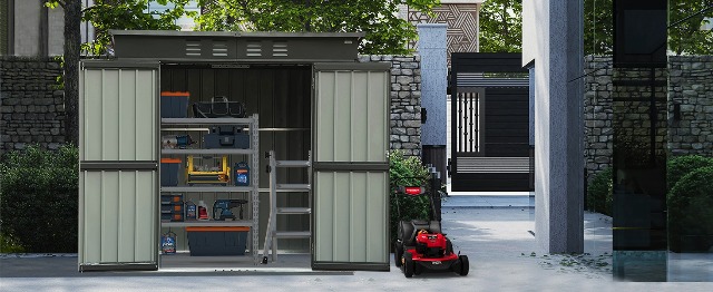 Amazon.com : Domi Outdoor Storage Shed 6' x 4', Metal Waterproof