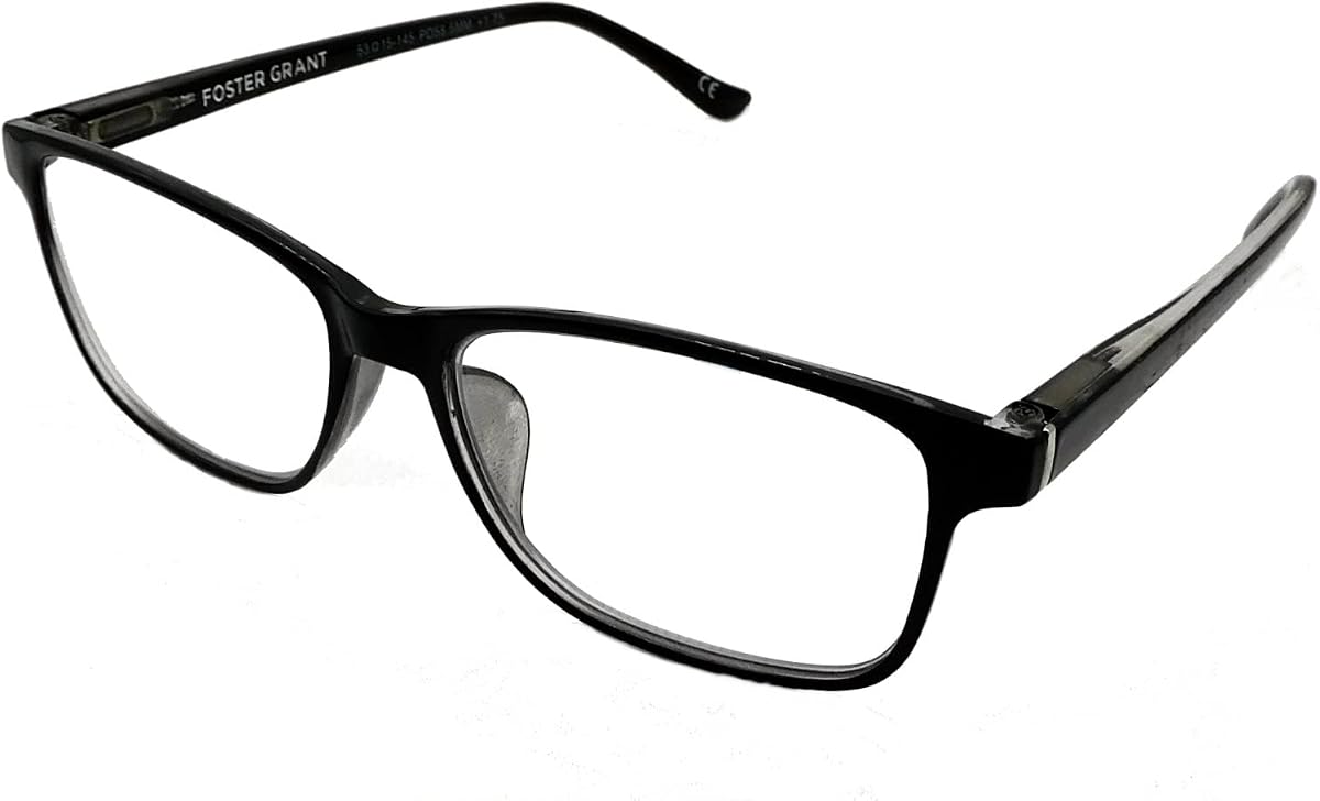 Foster Grant Men's Blue Light Reduction Reading Glasses Payton +2.00