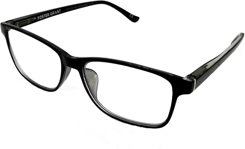 Foster Grant Men's Blue Light Reduction Reading Glasses Payton +2.00