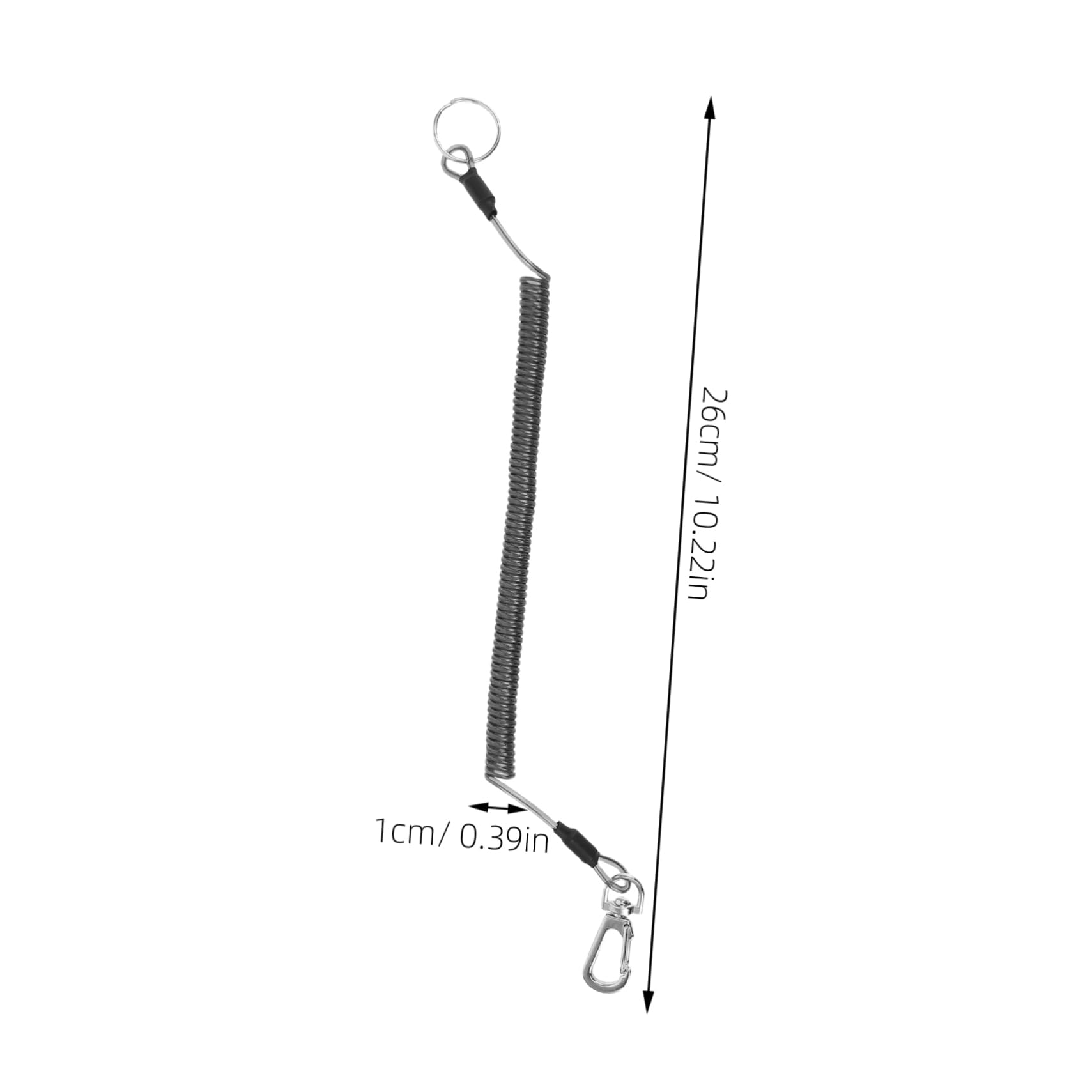 balacoo Elastic Lanyard Retractable Tool Kayak Retractable Tool Fishing Lanyard Clips