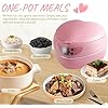 Amazon.com: Pink Rice Cooker 1.8L Heart Shaped Rice Cooker with ...
